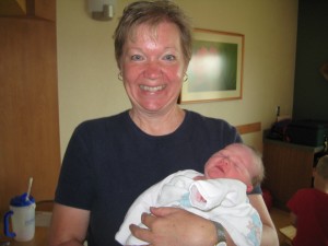 Jan's first granddaughter, Tori